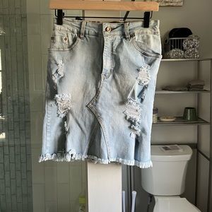 Jean Skirt